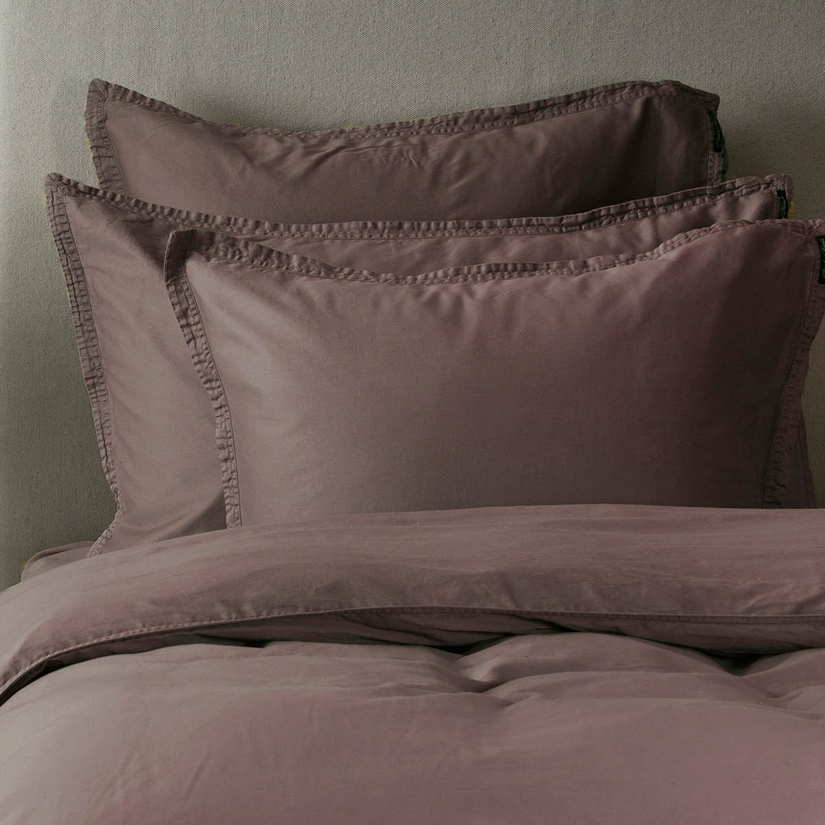 Himla Soul örngott satin 50x60 cm maroon