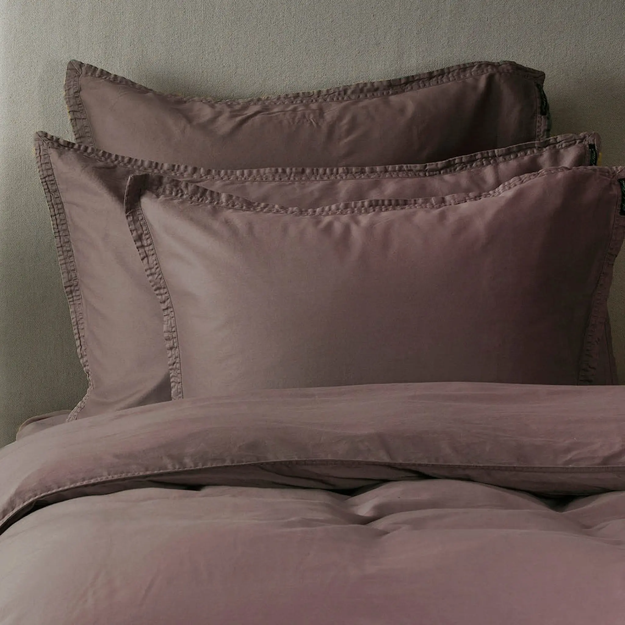 Himla Soul örngott satin 50x60 cm maroon