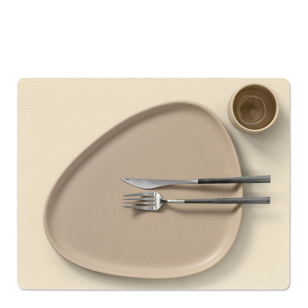 LIND DNA Square Corduroy Pöytätabletti 35x45 cm Vanilla