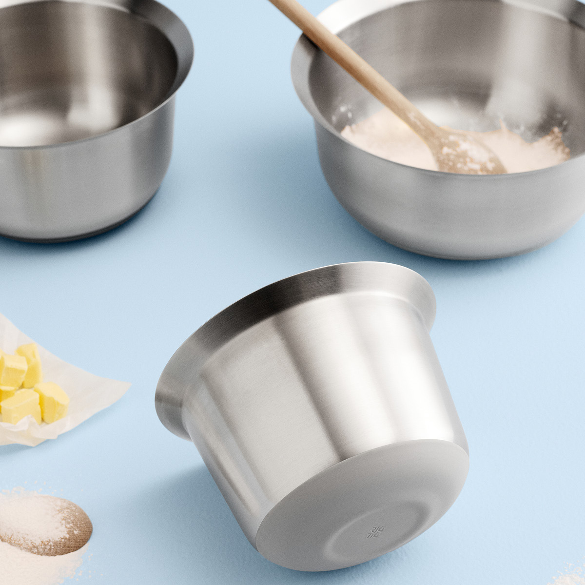 RIG-TIG MIX-IT vispskål 1,5 L stål