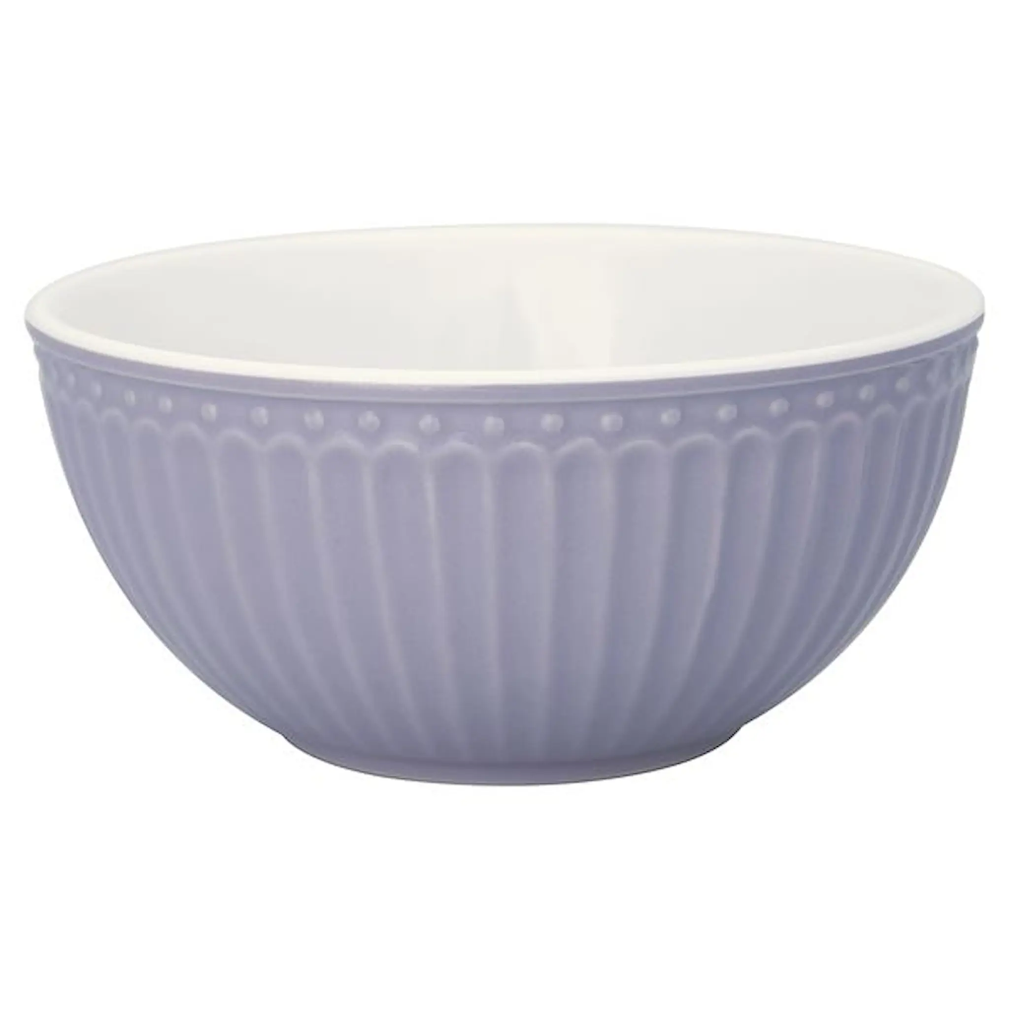 GreenGate Everyday Alice frukostskål 45 cl lavender