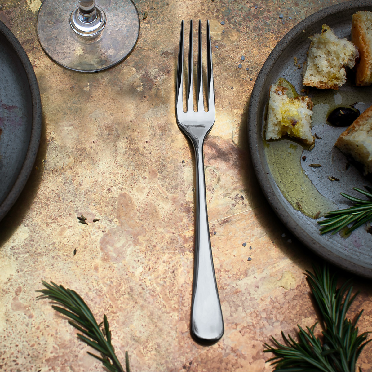 Robert Welch Radford Bright dessertgaffel 17,5 cm