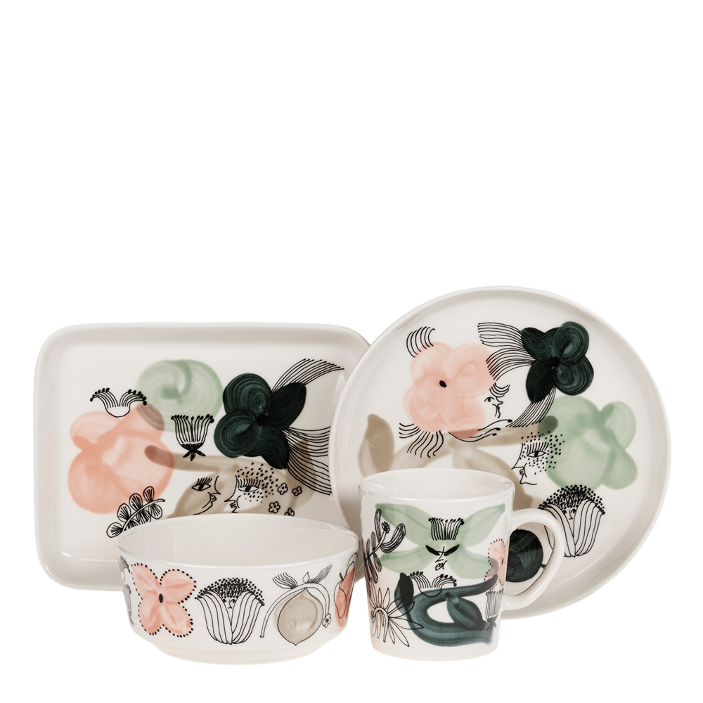 Arabia Kukkamaa Lautanen 19 cm Vihreä