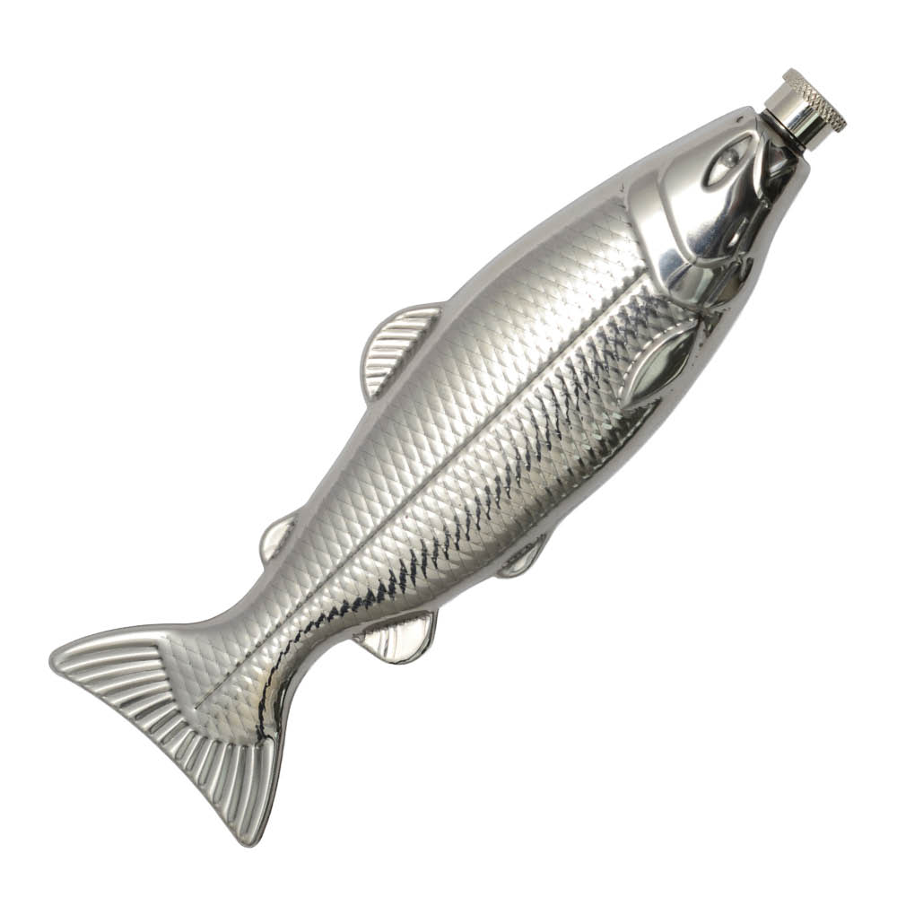 Gentlemen's Hardware - Fish Flask Taskumatti 13 cl Kalan muotoinen