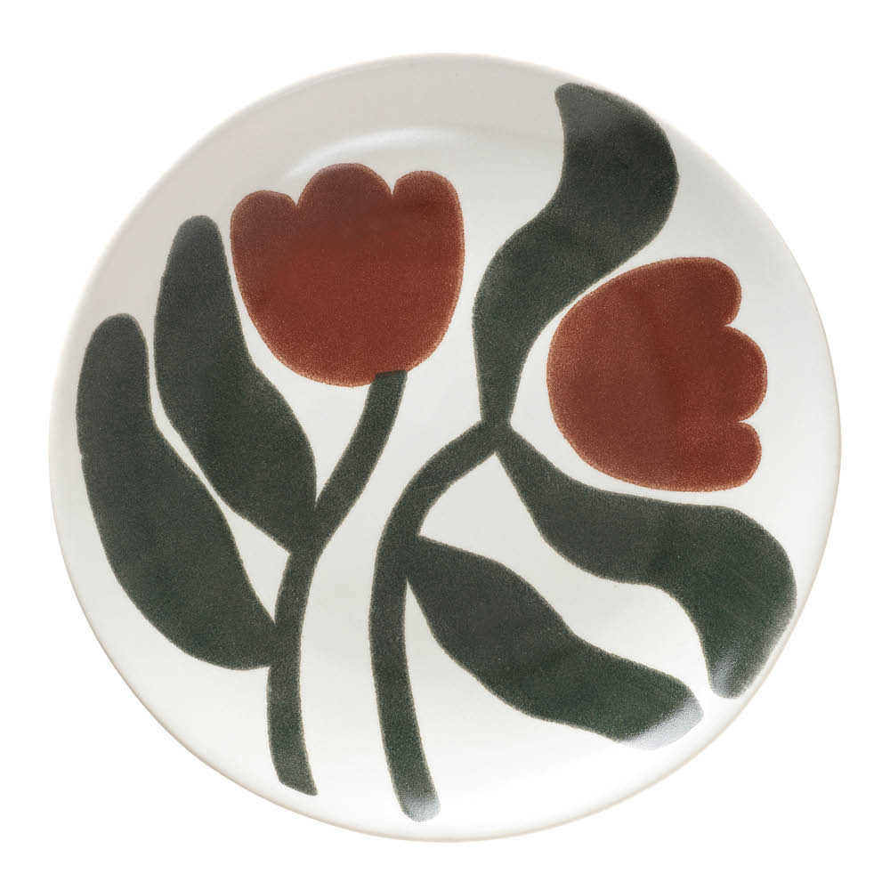 Broste Copenhagen Dora Lautanen 20 cm Mocha Bisque/Agave Green