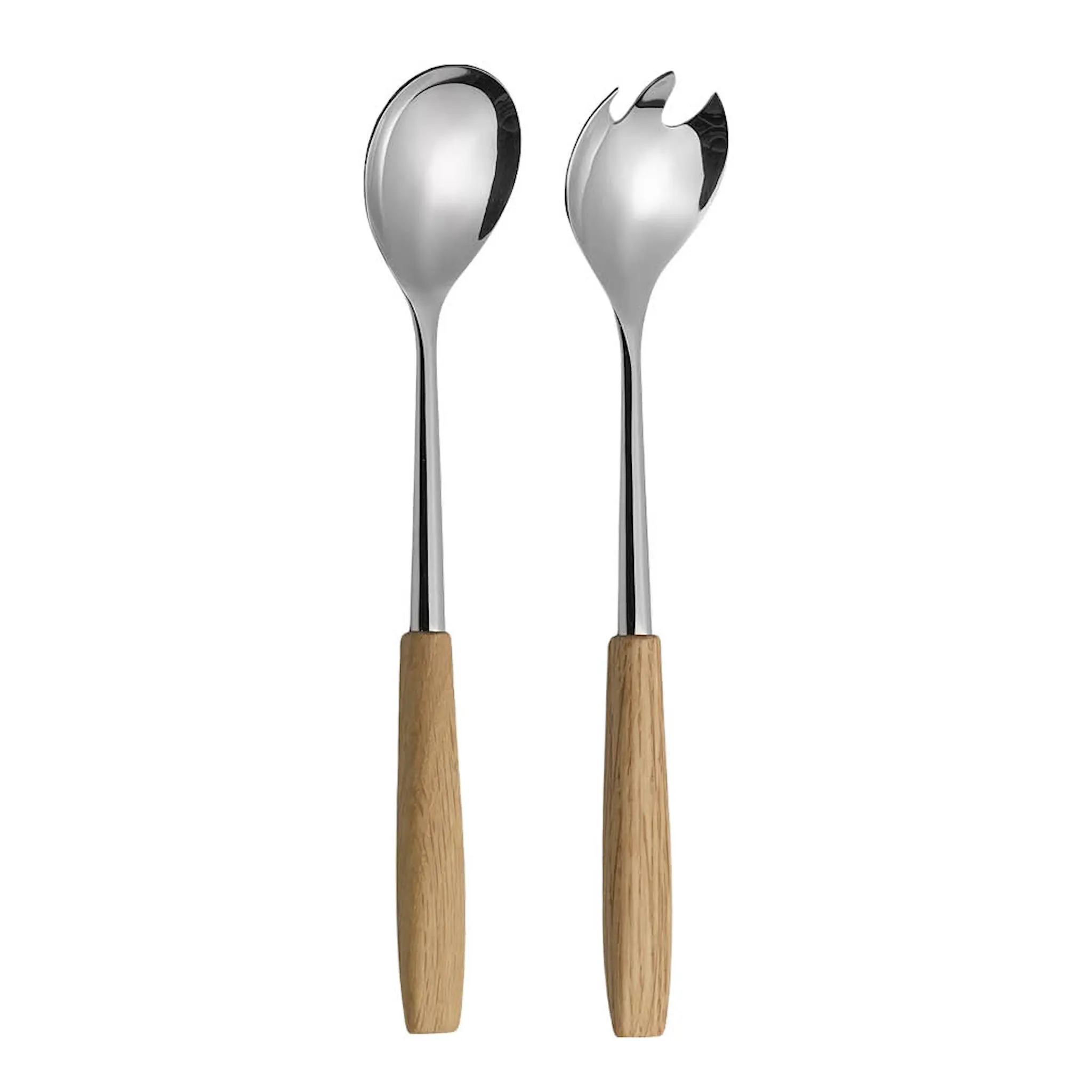 Bjørklund Träskaft salladsbestick 24,7 cm 2 delar ek