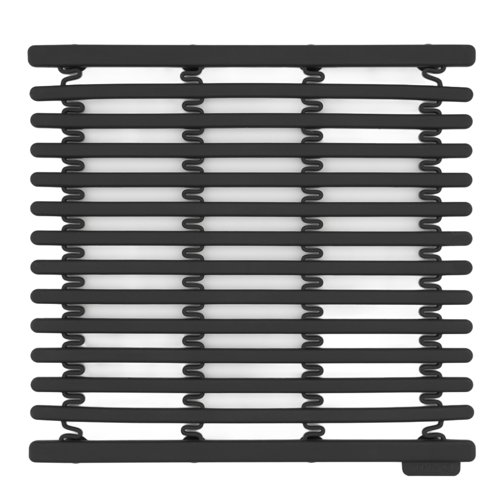 Brabantia - SinkSide tiskimatto silikoni 30×30 cm tummanharmaa