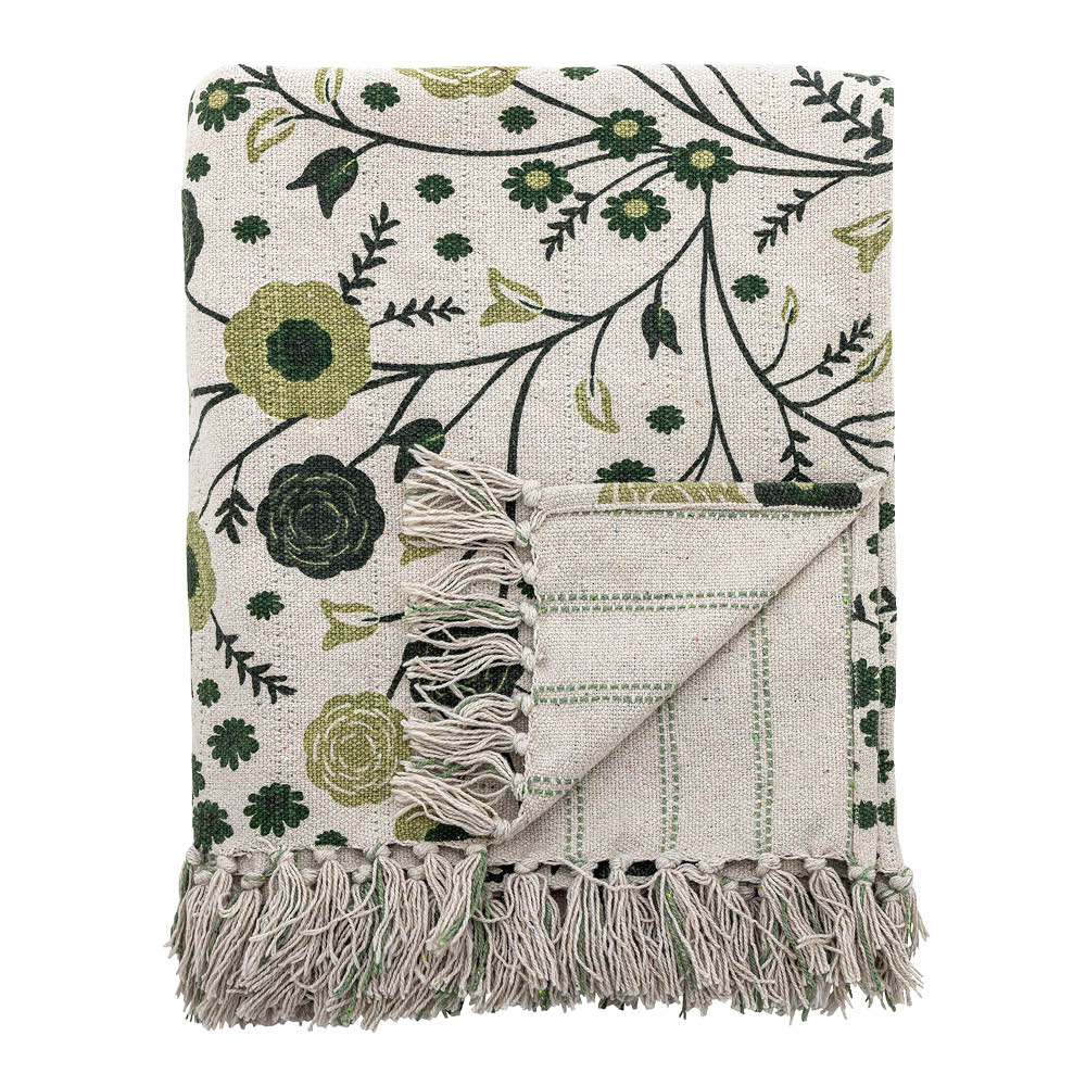 Bloomingville - Eydis torkkupeitto 160x130 cm monivärinen