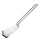 Stekspade med silikon lång stål