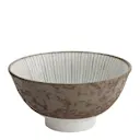 Satomaki Tokusa skål 16x8 cm 0,6 L brun