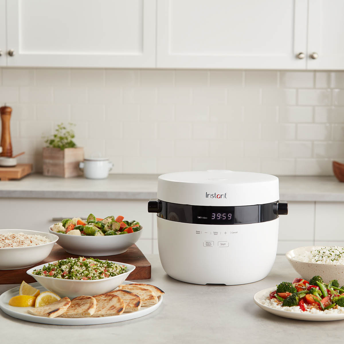 Instant Ris- og dampkoker 2,8L 600W