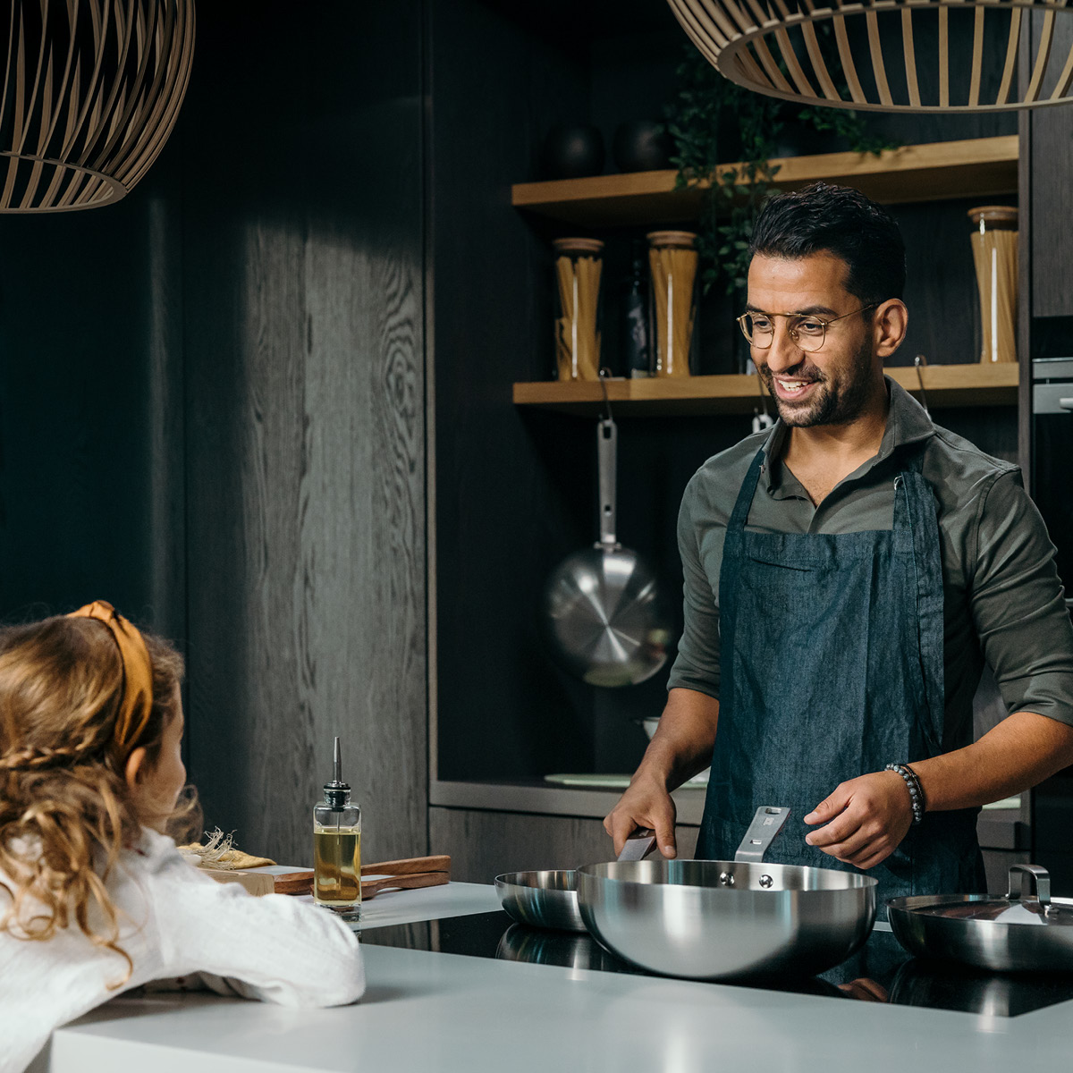 Skottsberg Wokpanne i stål 28 cm