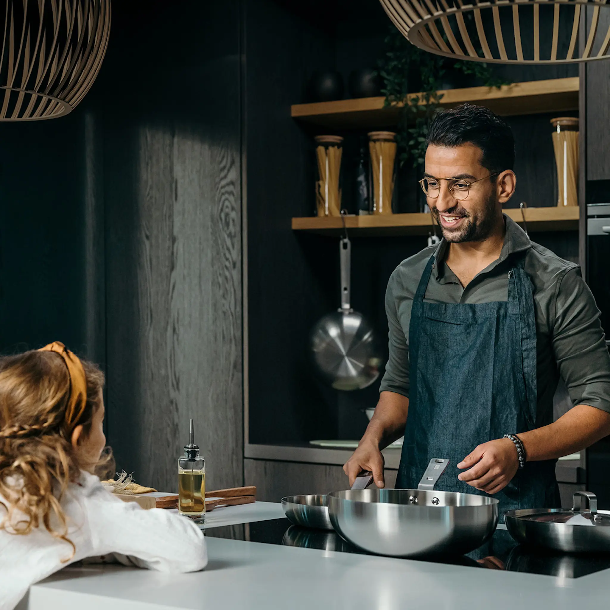 Skottsberg Wokpanna i stål 28 cm