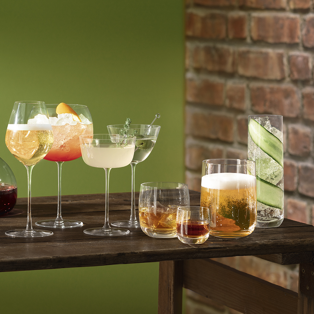 LSA International Borough Juomalasi 62,5 cl 4 kpl