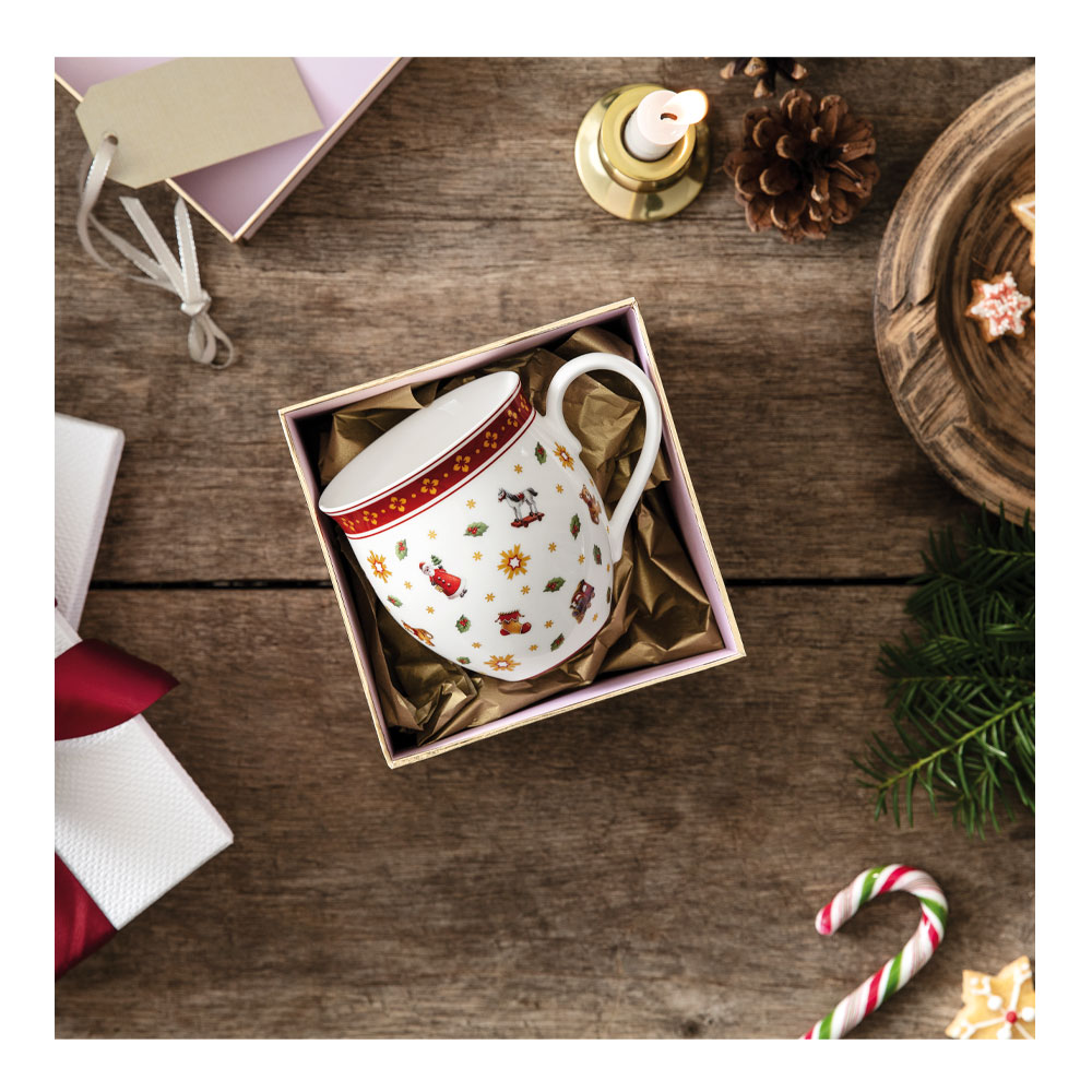 Villeroy & Boch Toy's Delight Muki 39 cl Valkoinen/Punainen