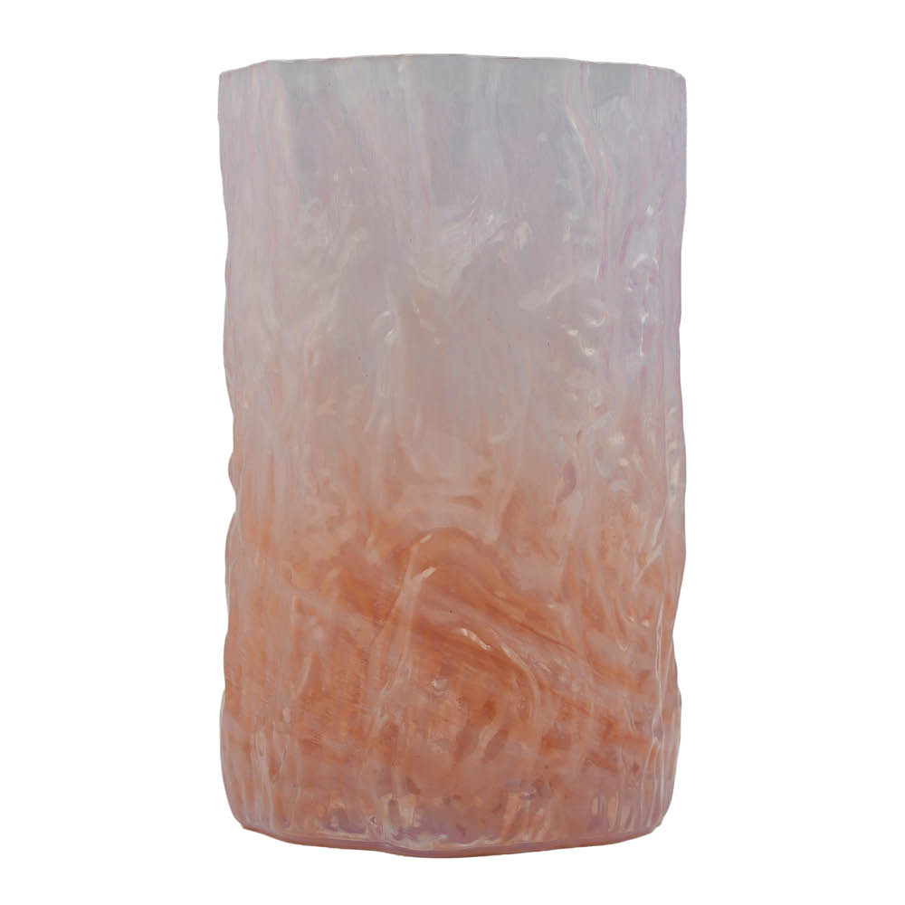 Magnor - Bark Maljakko 19 cm Vaaleanpunainen
