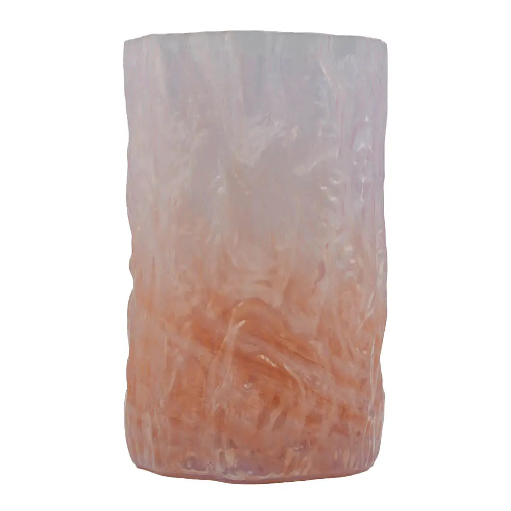 Bark vase 19 cm rosa