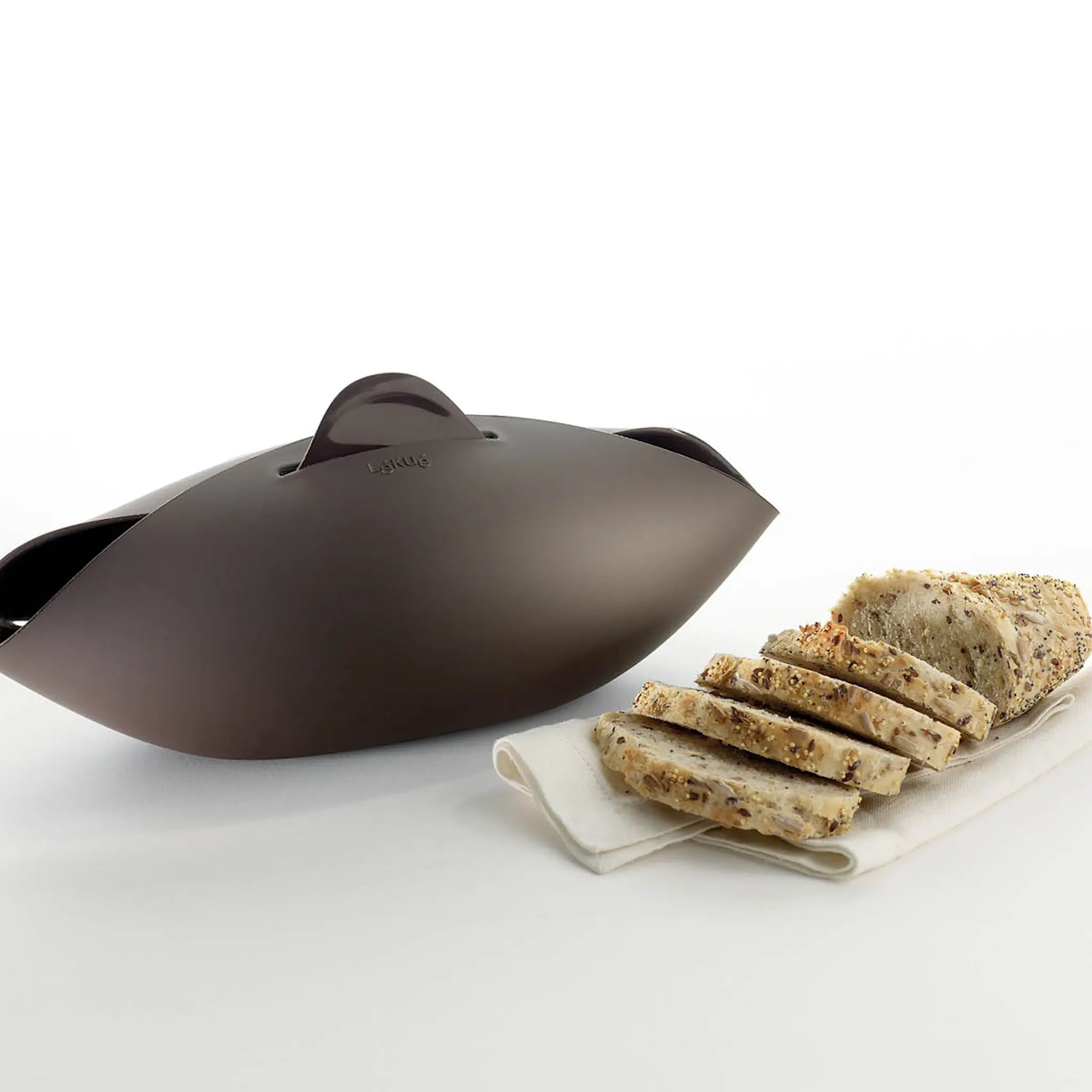 Lékué Bread Maker brödform i silikon 0,6 L brun