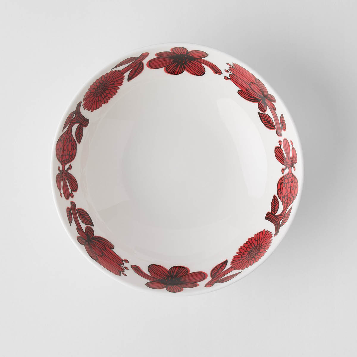 Gustafsberg Aster Rød bolle 17 cm