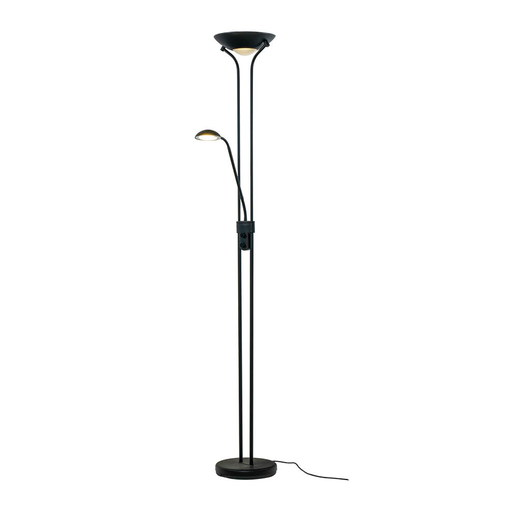 Aneta Lighting - Nice uplight lattiavalaisin 179 cm musta