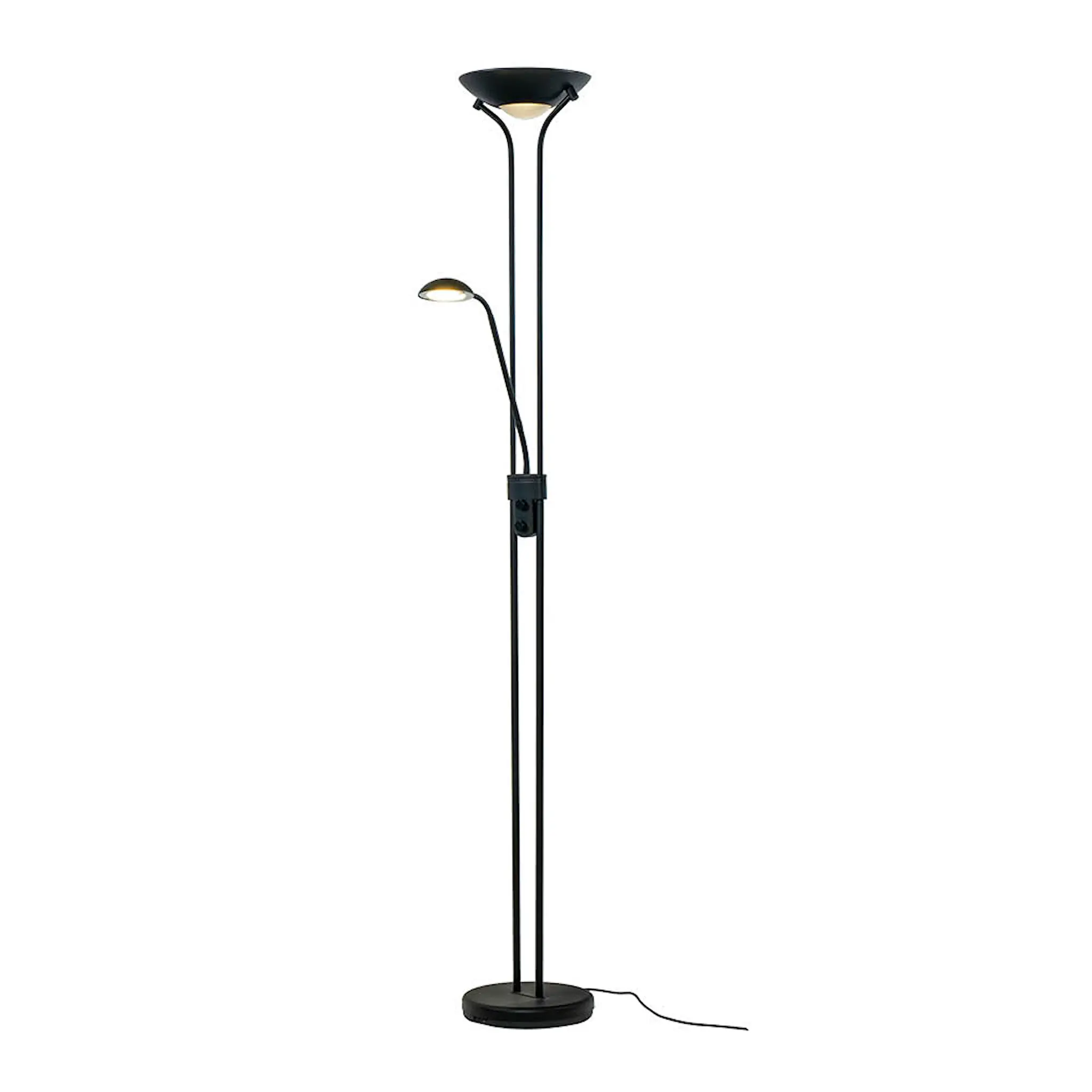 Aneta Lighting Nice uplight gulvlampe 179 cm svart