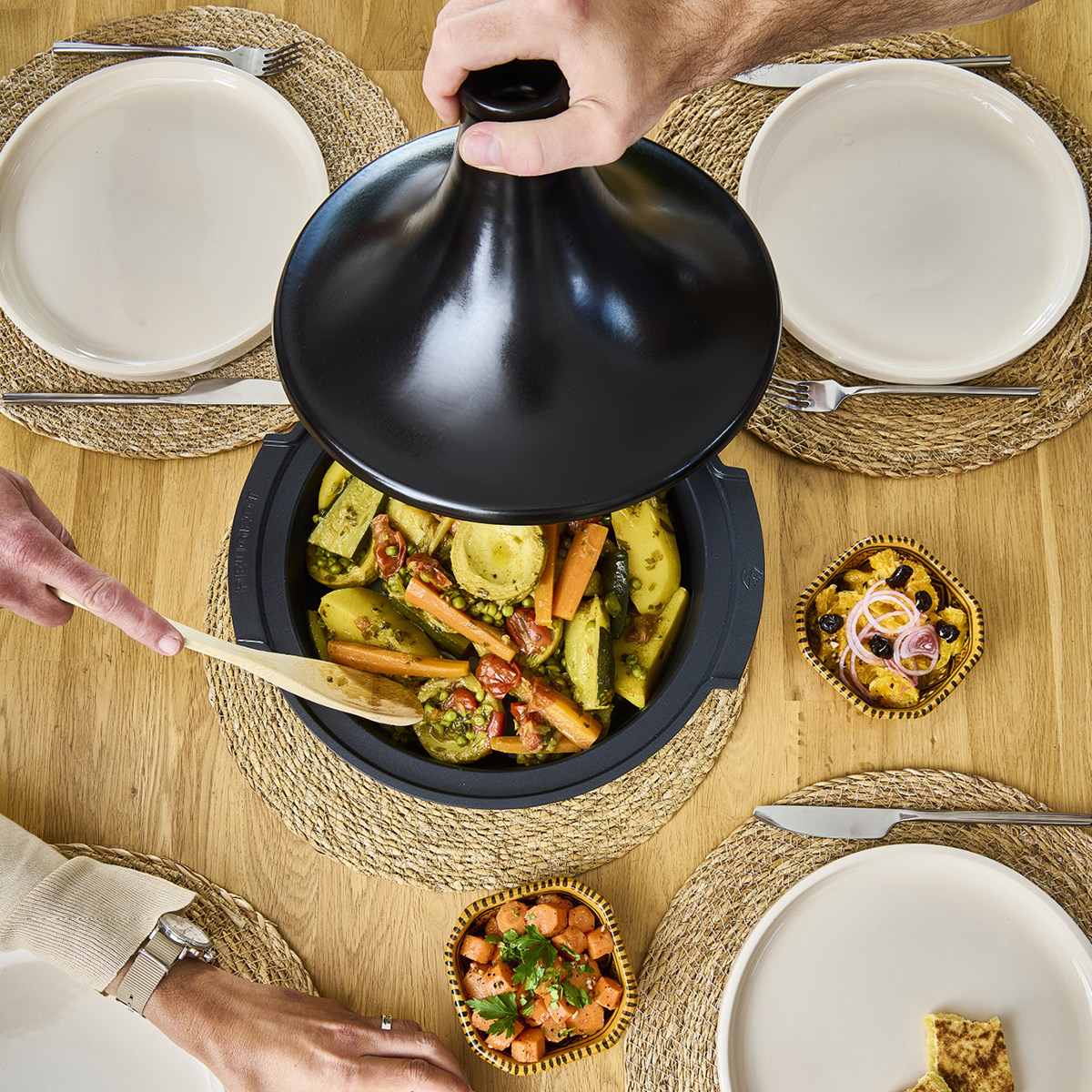 Peugeot Atlas tagine 30 cm satin black