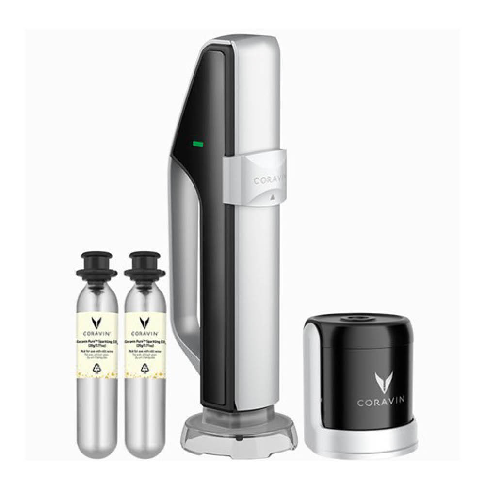 Coravin - Sparkling Viinijärjestelmä 5 osaa Hopea