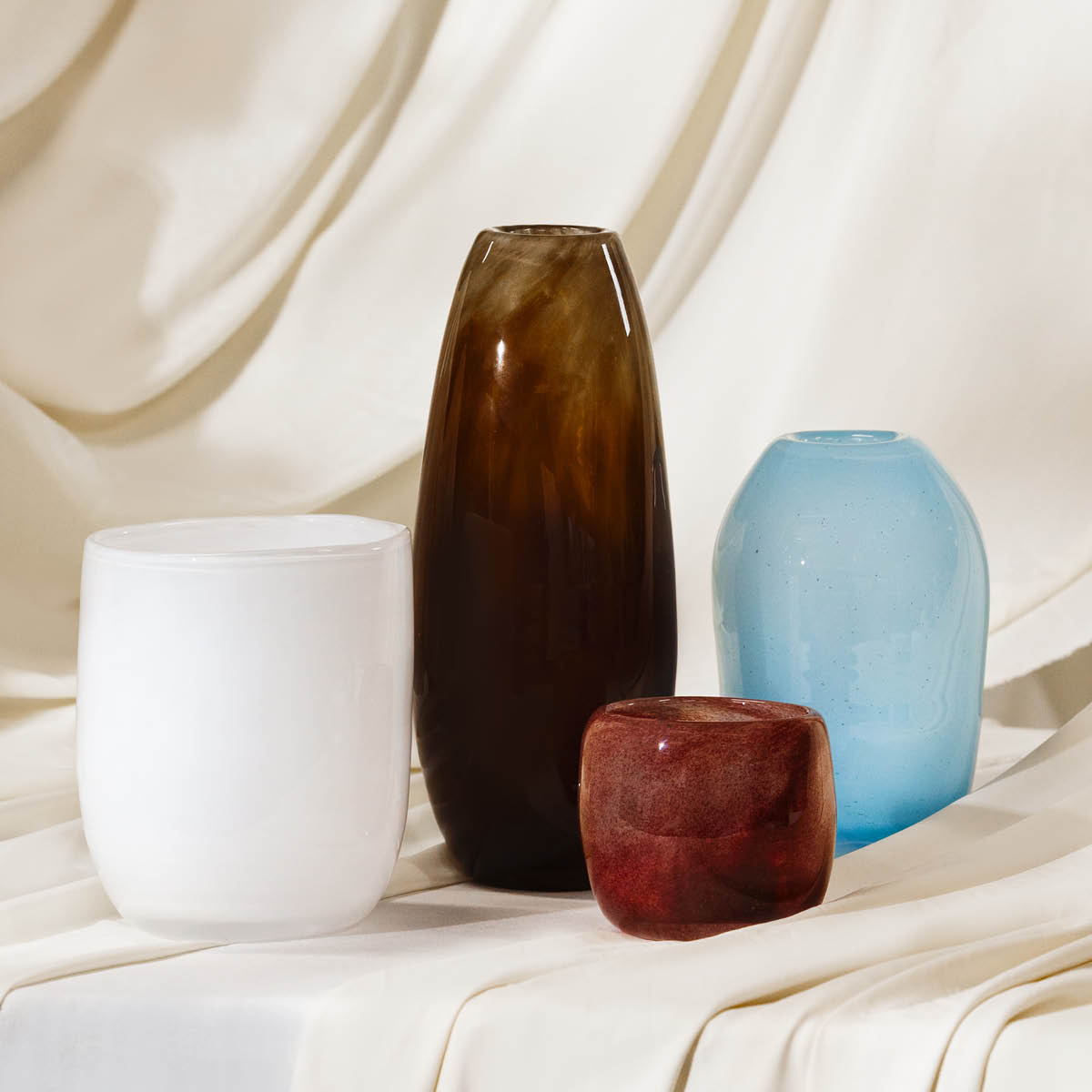 Magnor Lumo vase 30 cm brun