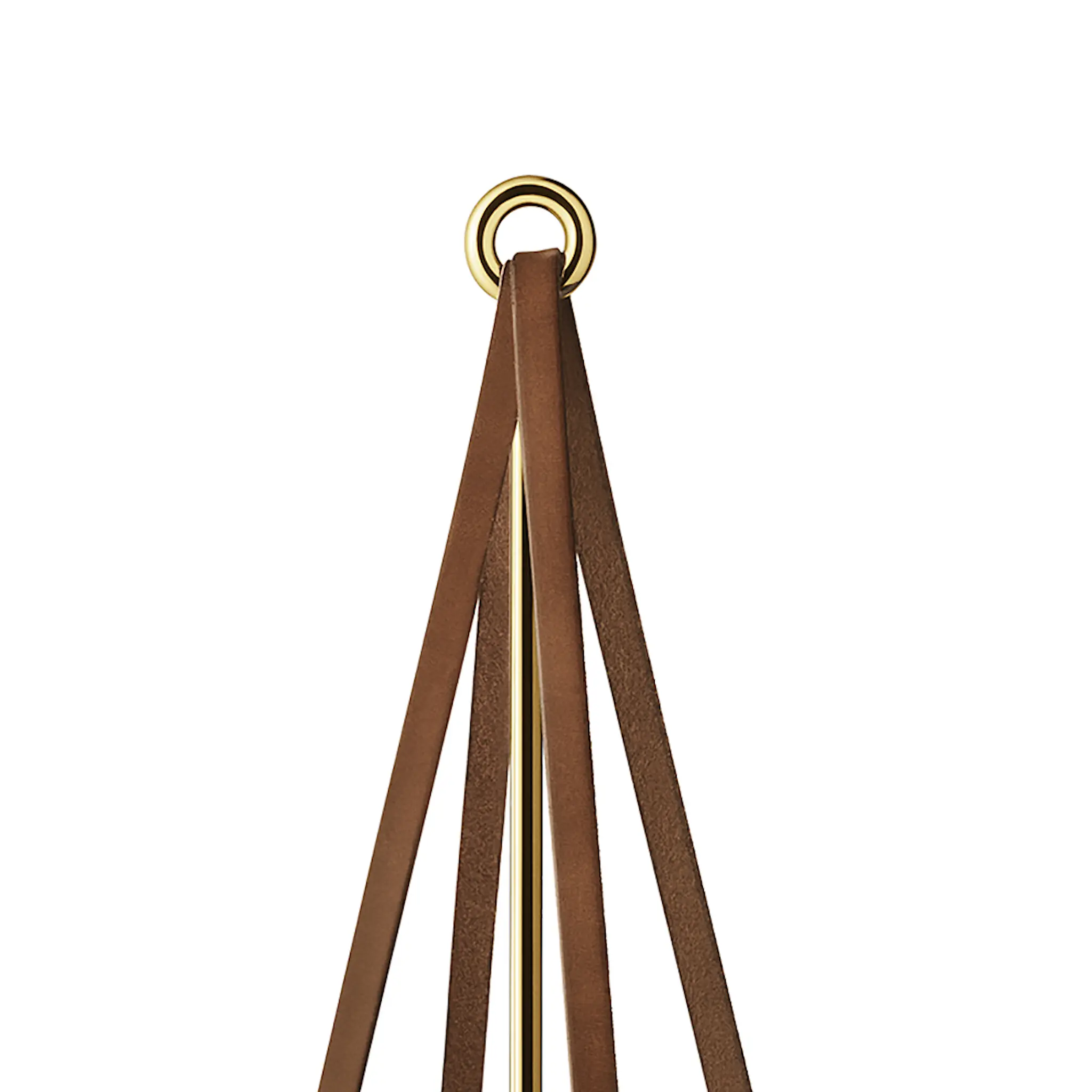 Georg Jensen Season Förlängning för Ljusstake Guldpläterat stål
