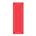 Åttebladrose bordslöpare 50X150 cm röd