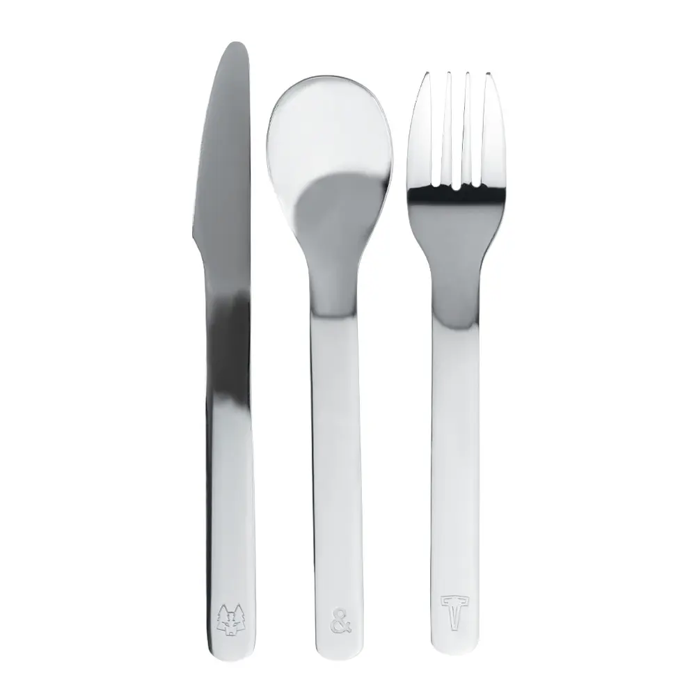 Lupo Lasten Atermiet 9 osaa Ruostumaton