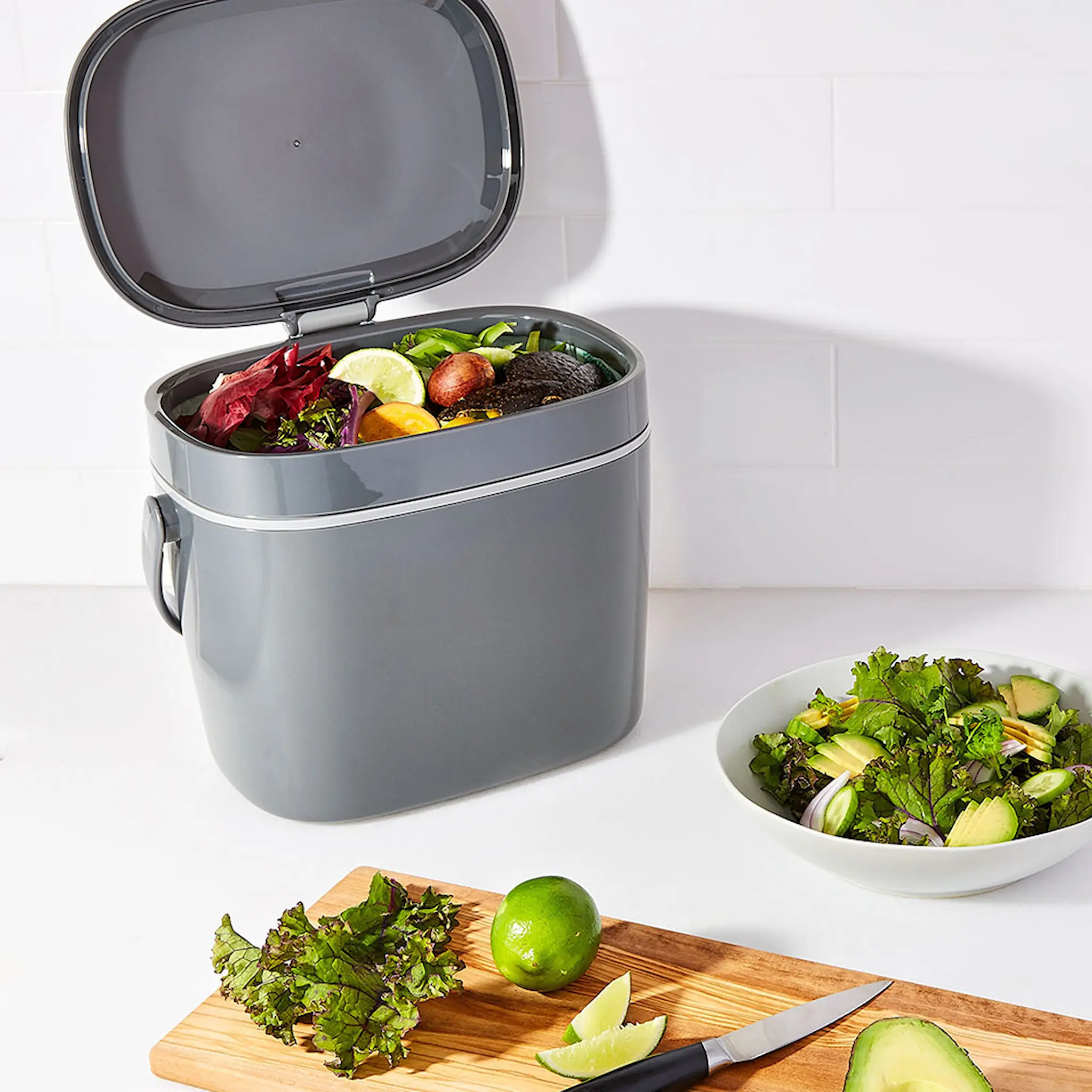 Oxo Good Grips Kompostkärl 6,6 L Grå
