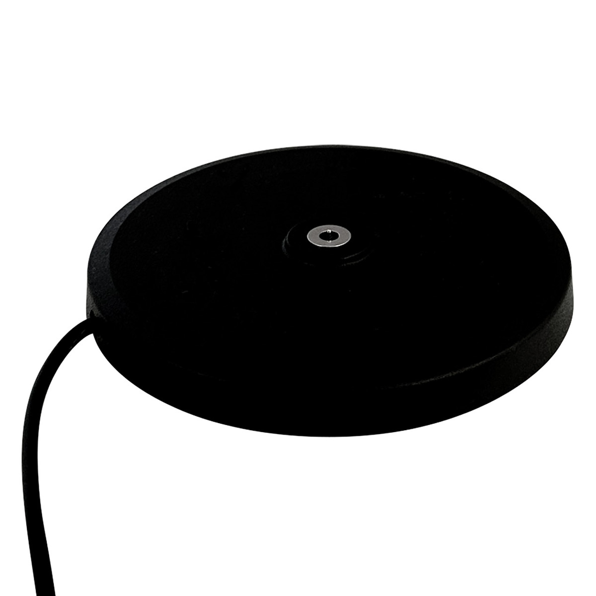 Dyberg Larsen Morkel portabel bordslampa 21 cm vit