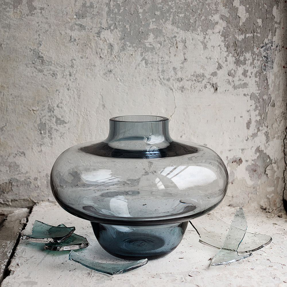 Kosta Boda Kappa Vas 16 cm Blå