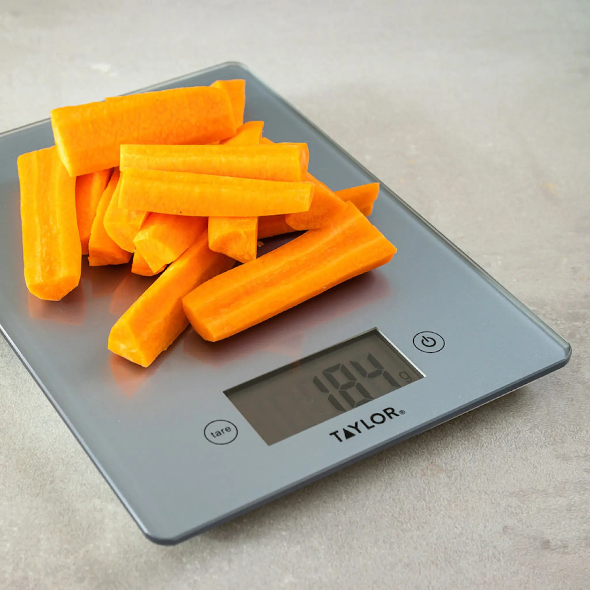 Taylor Pro digital köksvåg 5 kg metallic grey