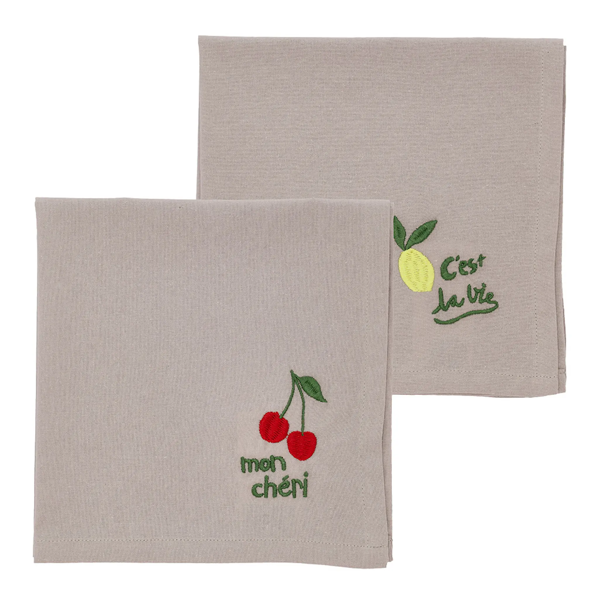 Södahl Bistro tygservett 40x40 cm 2-pack grön