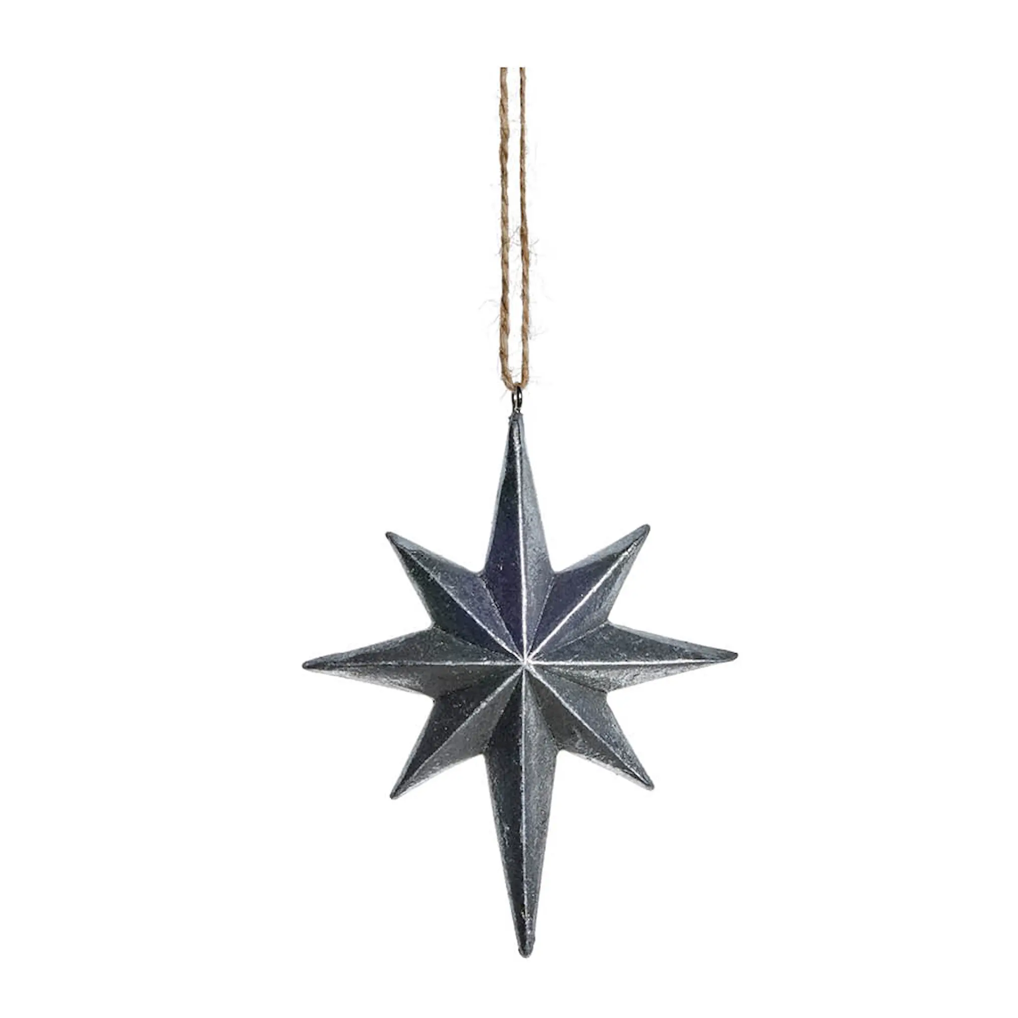 Lene Bjerre Serafina juldekoration julstjärna 12,2 cm antiksilver