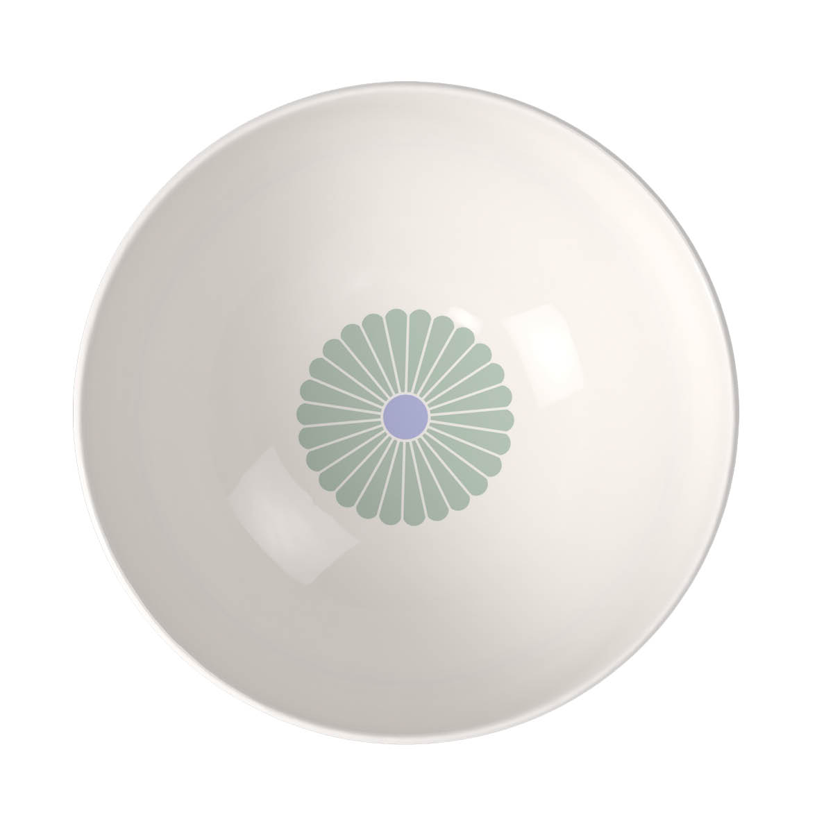 Villeroy & Boch Fleur colour skål 32 cl gul/hvit