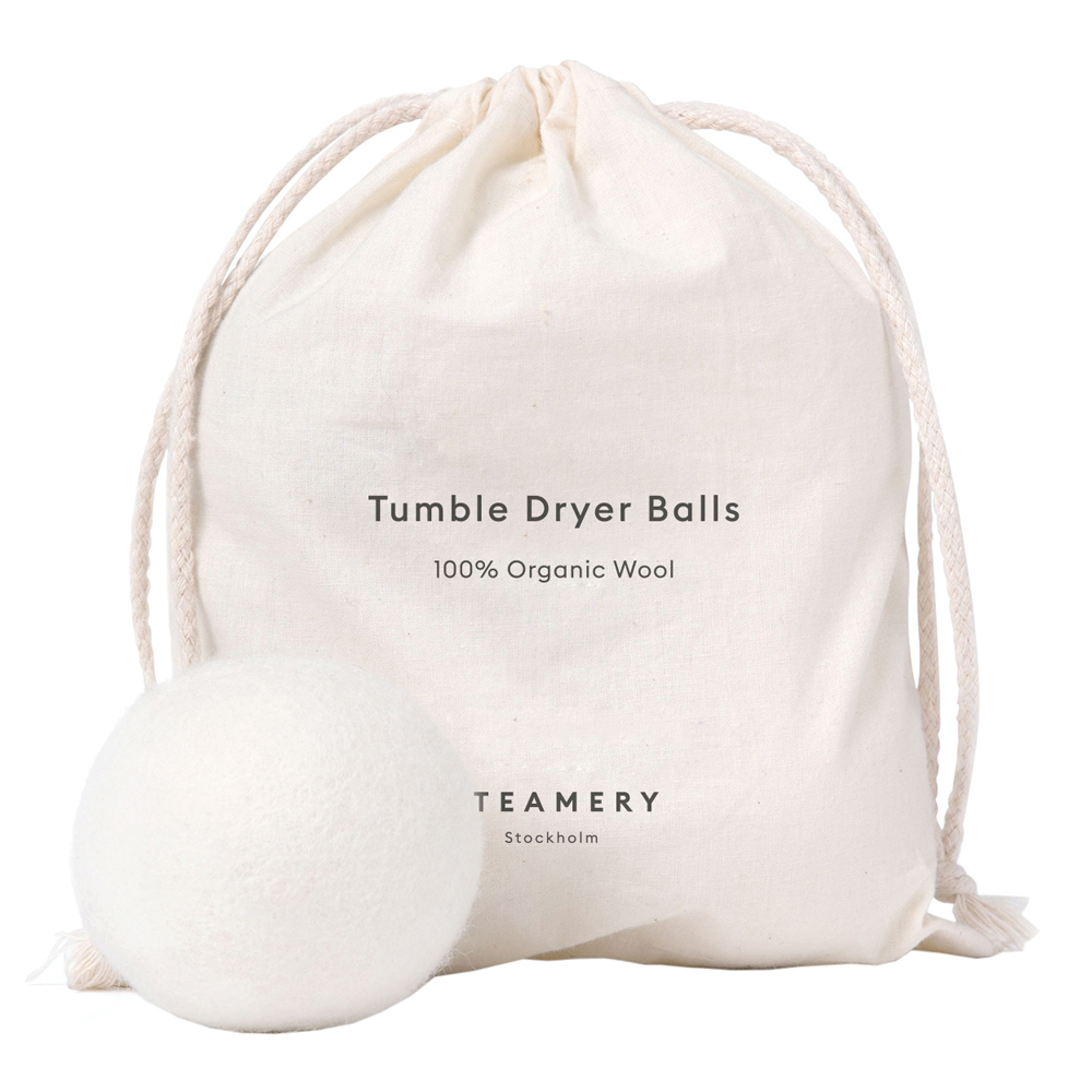 Steamery Torkbollar i ull för torktumlare 4-pack vit