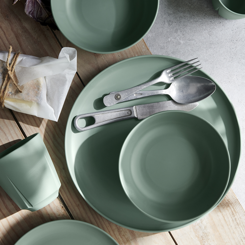 Rosendahl CG Take Lautanen 19,5 cm 2 kpl Sumunvihreä