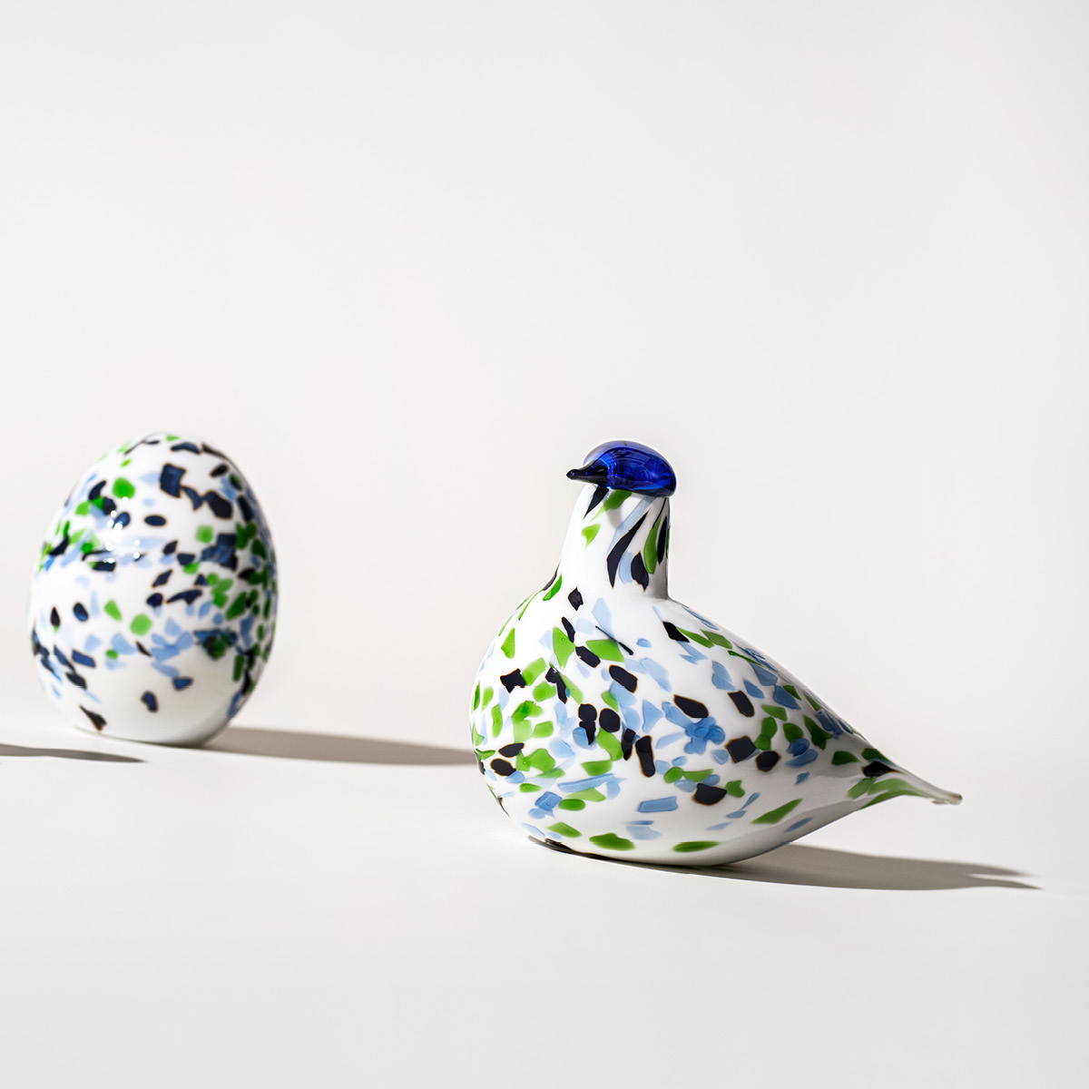 iittala Birds by Toikka Årsägg 2024 9x13 cm Altrast Blå