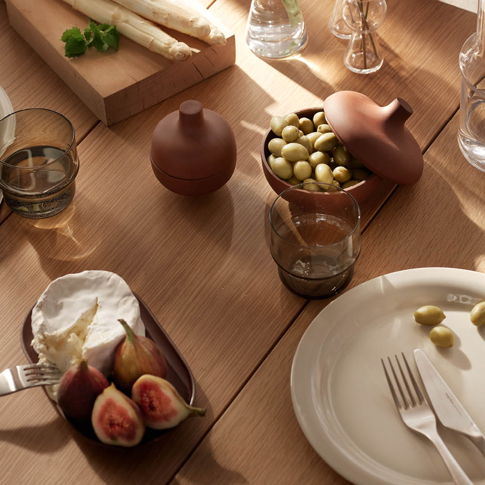 Design House Stockholm Sand Secret Skål Mellan Röd