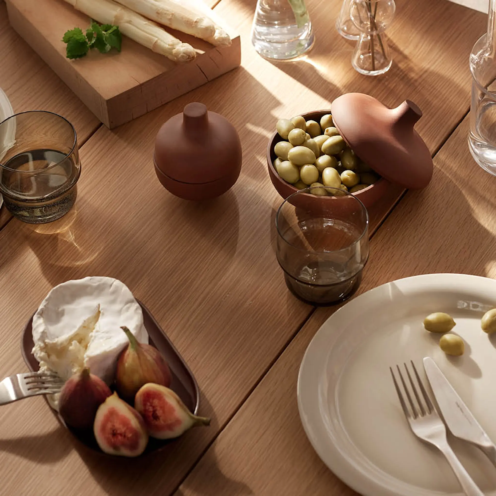 Design House Stockholm Sand Secret Skål Mellan Röd