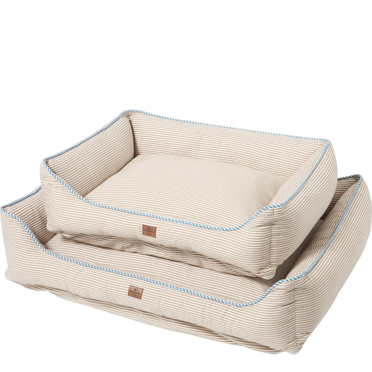 Lexington Koiran peti 60x80 cm Beige/Valkoinen/Sininen