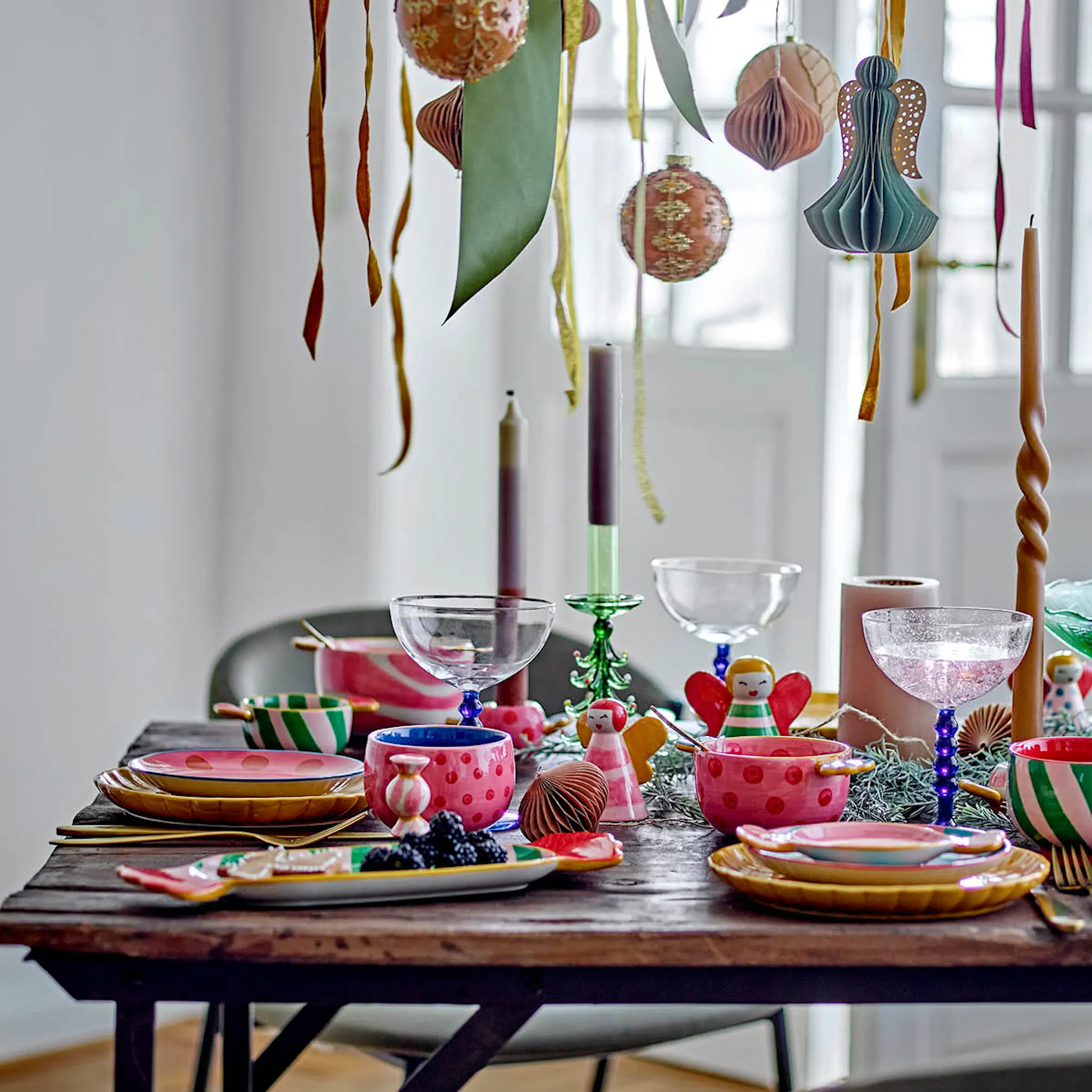 Bloomingville Caramella assiett 16 cm 2-pack rosa