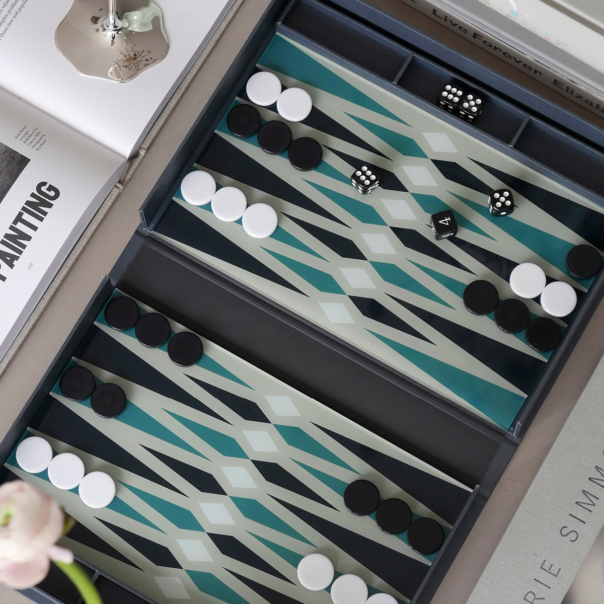 Printworks Classic spel backgammon