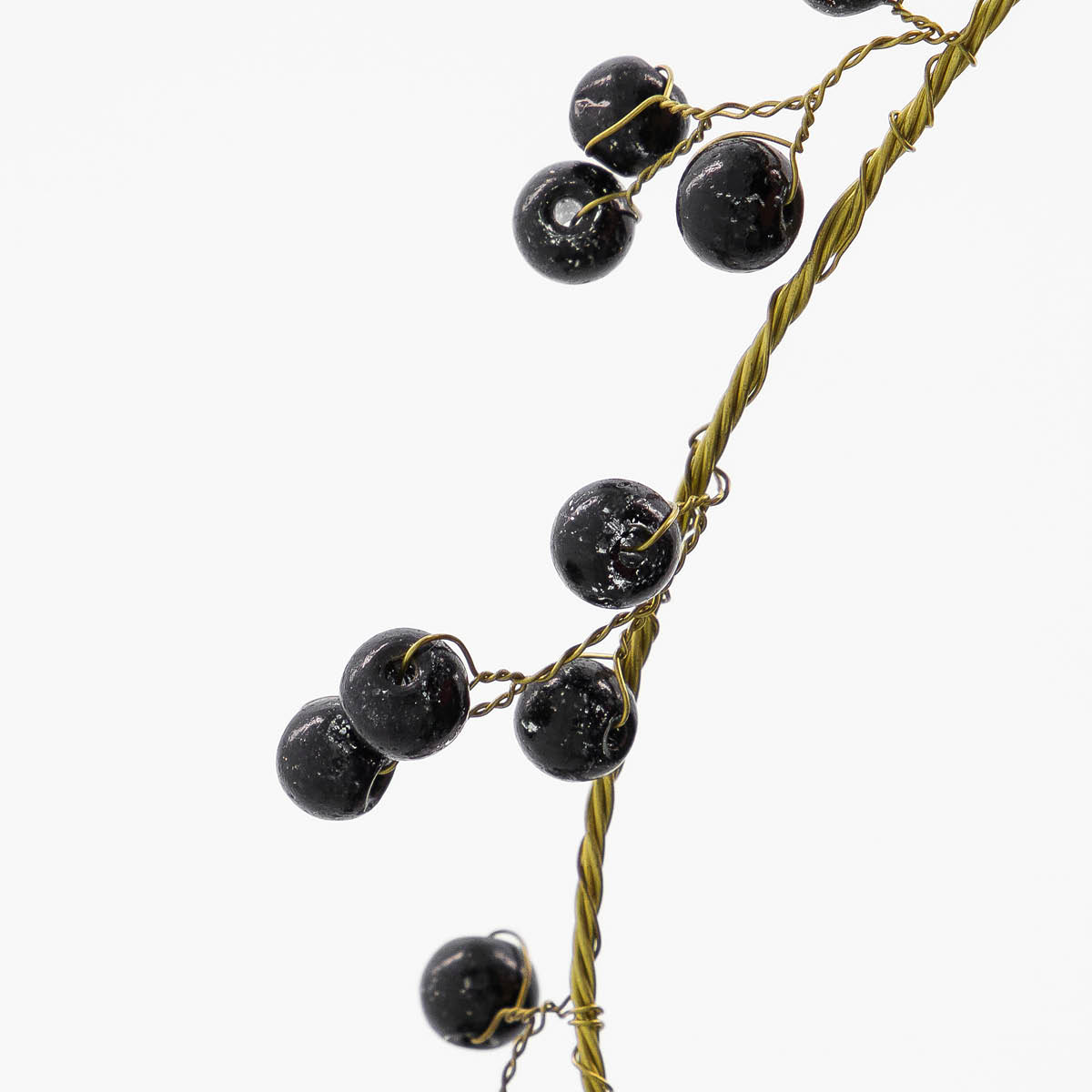 House Doctor Star Ring juldekoration 15 cm svart mässing