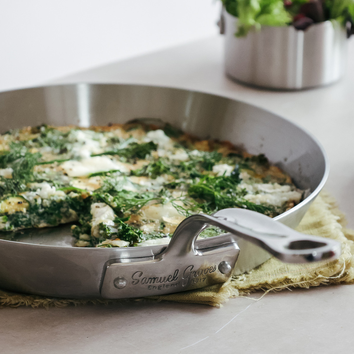 Samuel Groves Classic Stainless stekpanna 28 cm