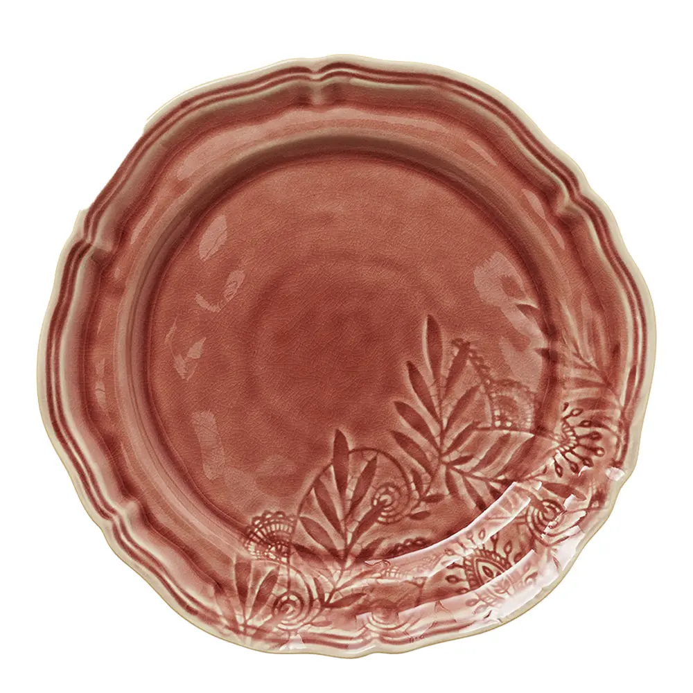 Arabesque tallerken 28 cm old rose