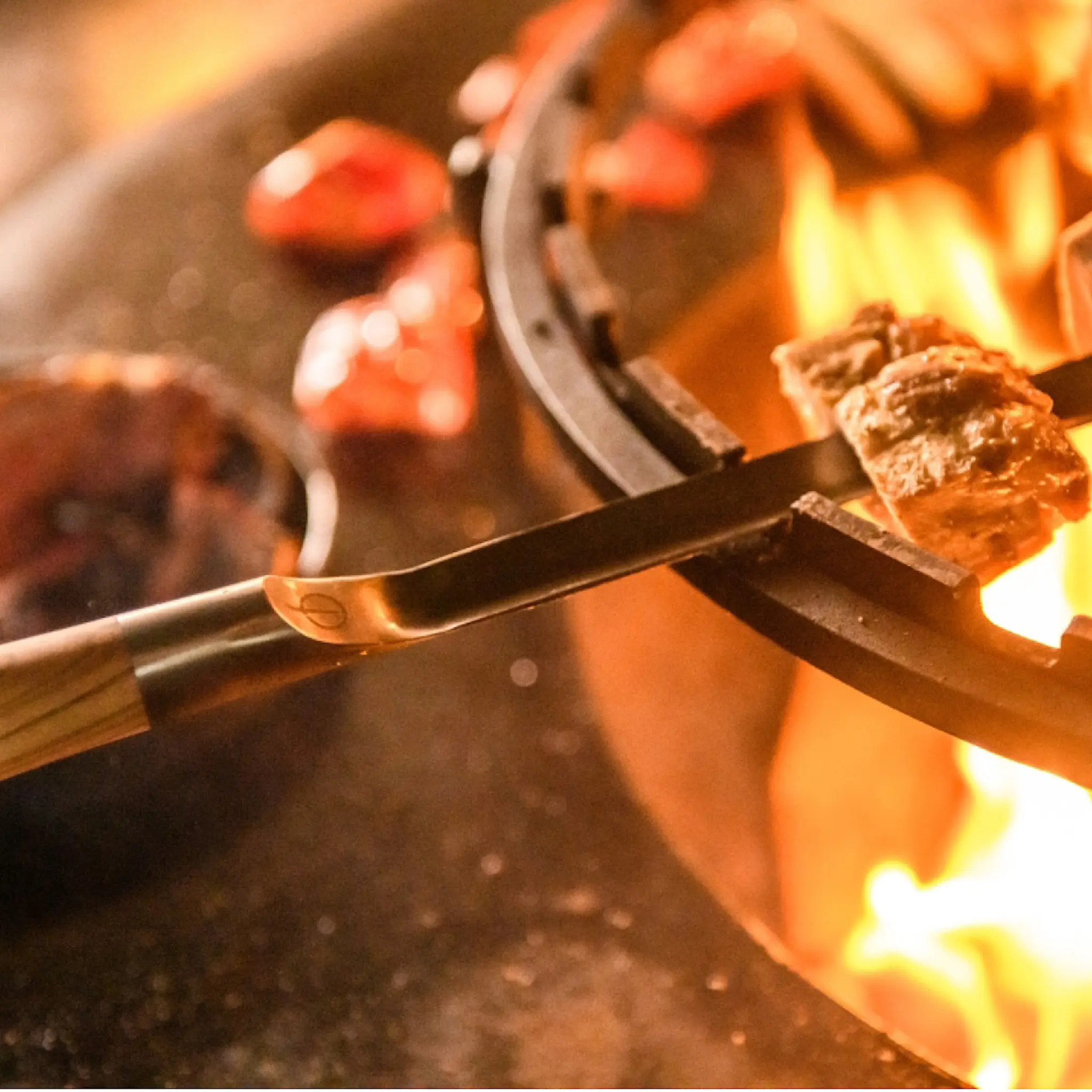 Forged Spett 50 cm churrasco